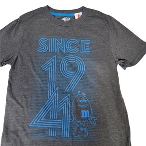 M&M's World Young Men's Tee "SINCE 1941" Sz 14 New W/Tags